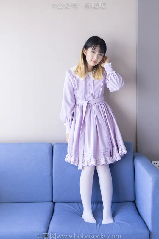 [BoBoSocks袜啵啵]NO.079 砂糖-皮鞋、厚白丝（花絮版） 16