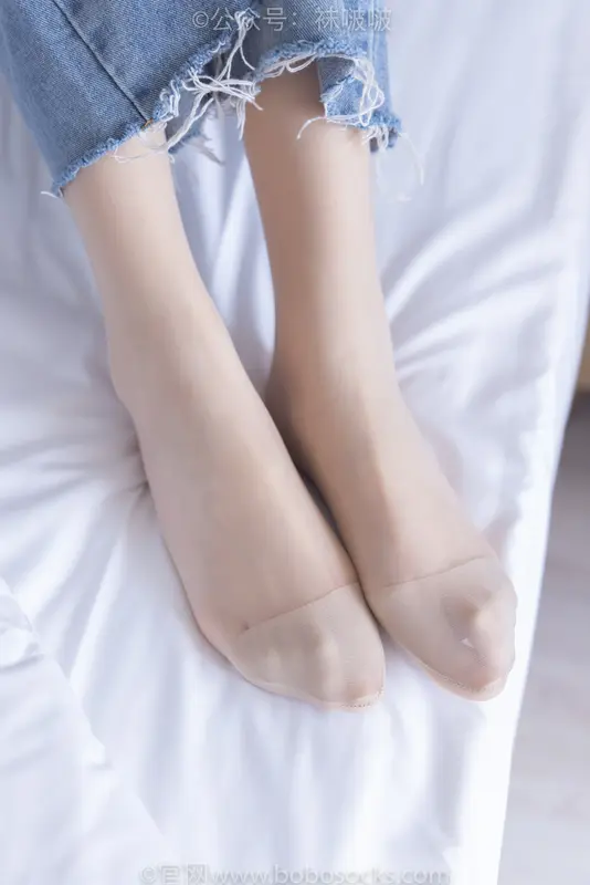 [BoBoSocks袜啵啵]NO.080 小甜豆-帆布鞋、白棉袜、肉丝（花絮版） 15