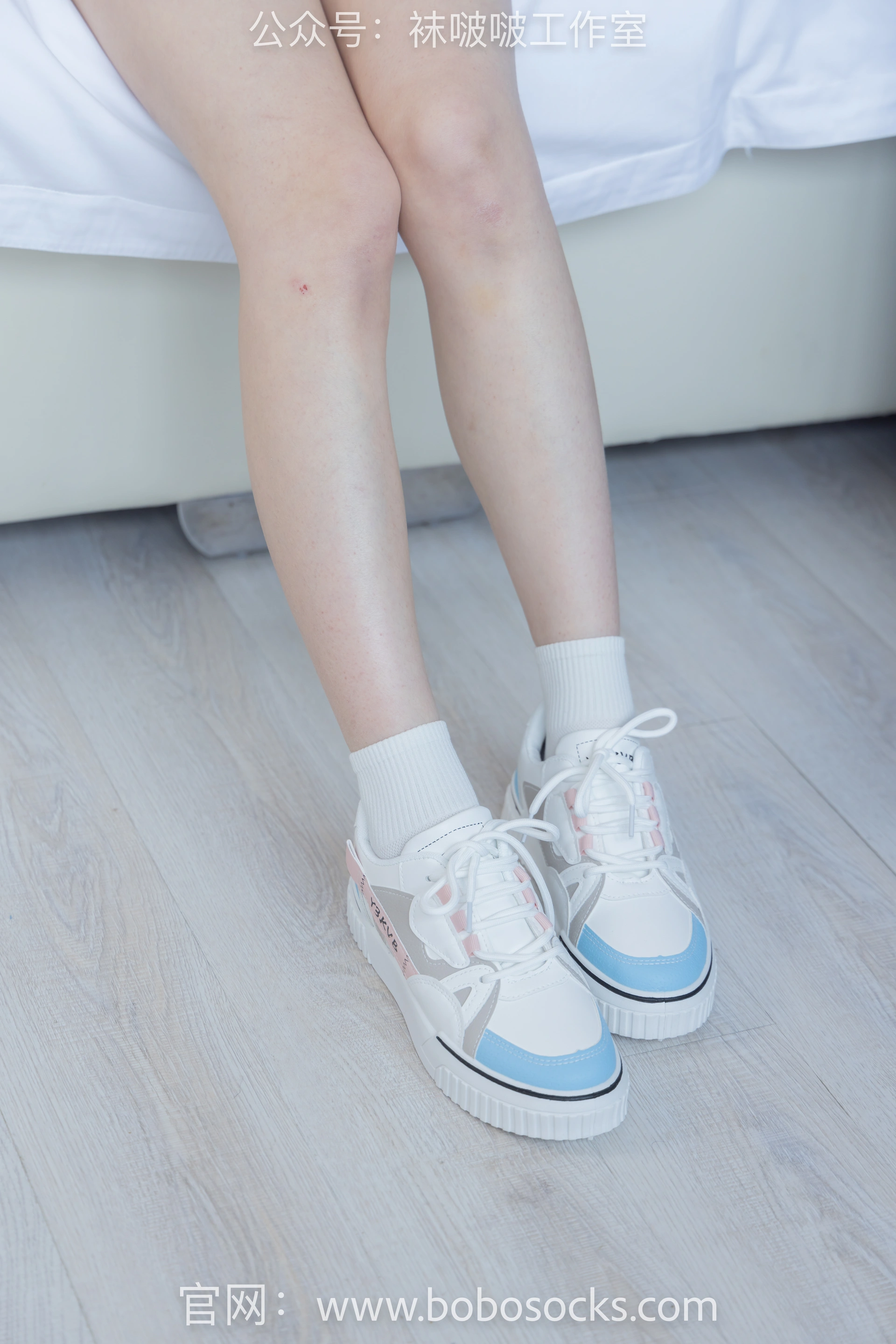 [BoBoSocks袜啵啵]NO.101 苏苏-板鞋、白棉袜、裸足 2